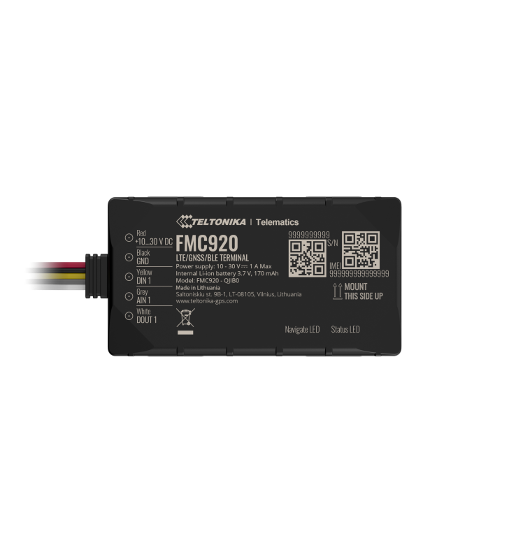 RASTREADOR GPS TELTONIKA FMC920 4G (100 UNIDADES)