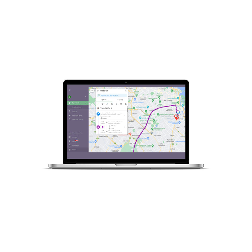 SEGUIMIENTO DE FLOTAS Y ACTIVOS (X 5 UNIDADES)
