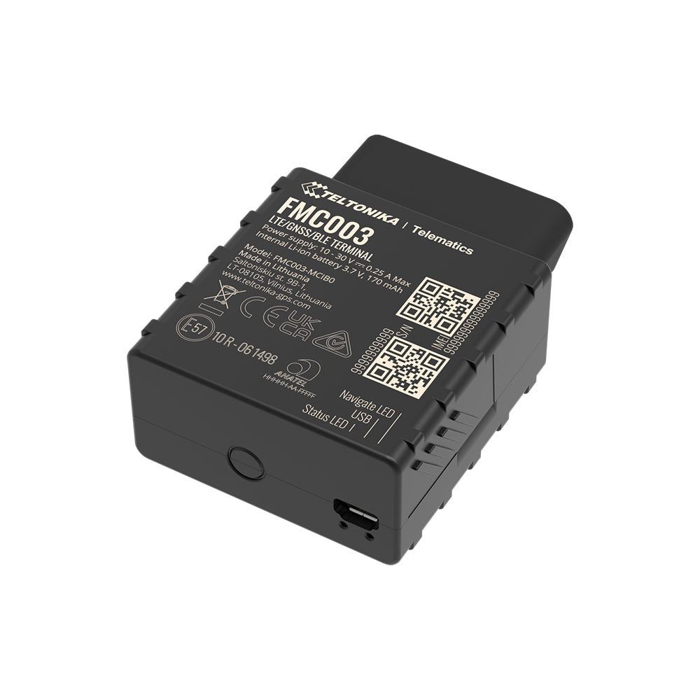 RASTREADOR GPS TELTONIKA FMC003 OBDll 4G (100 UNIDADES)