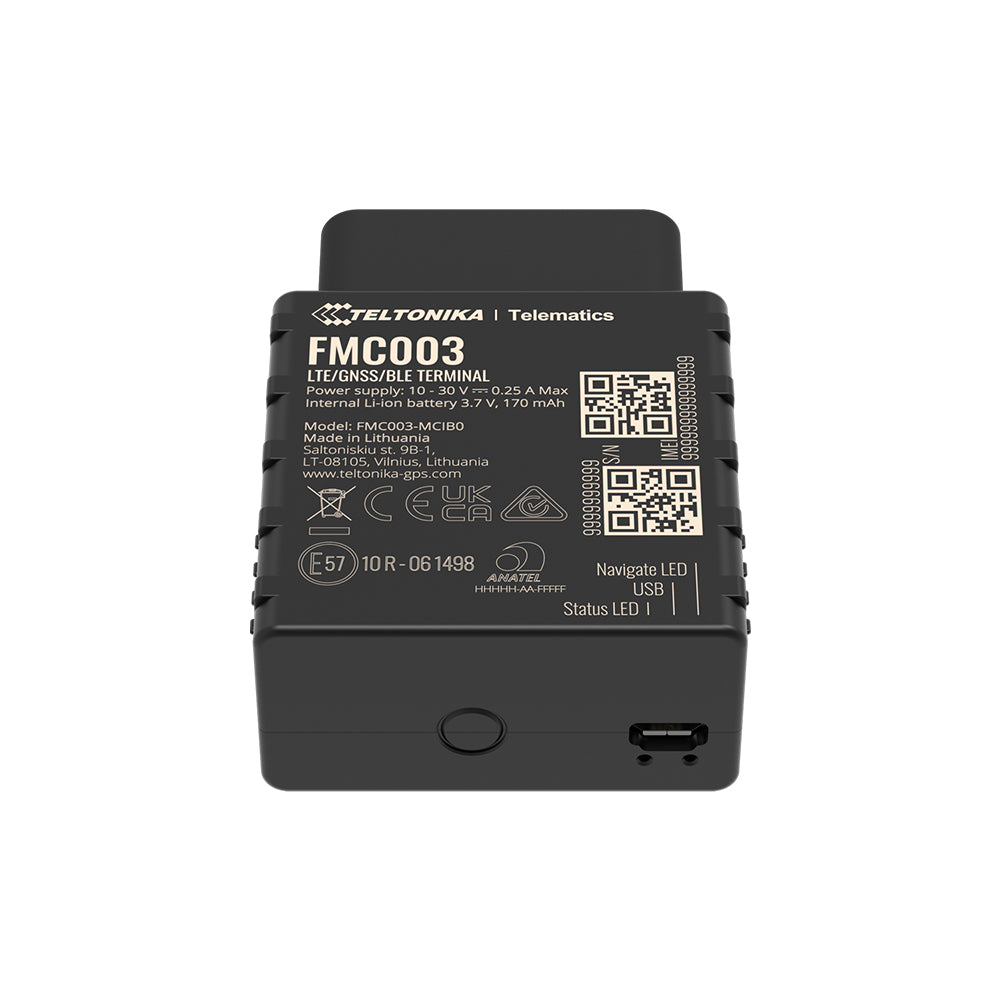 RASTREADOR GPS TELTONIKA FMC003 OBDll 4G