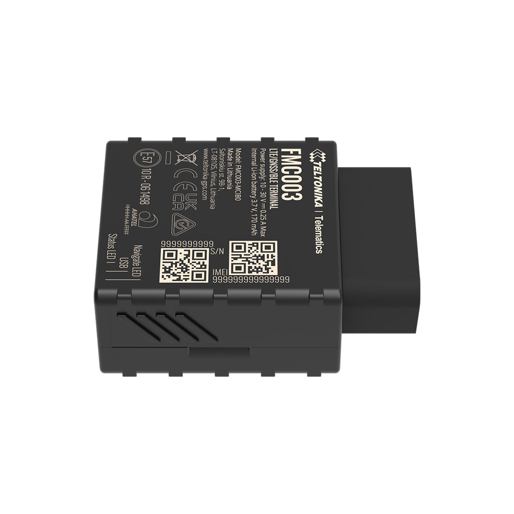 RASTREADOR GPS TELTONIKA FMC003 OBDll 4G (20 UNIDADES)
