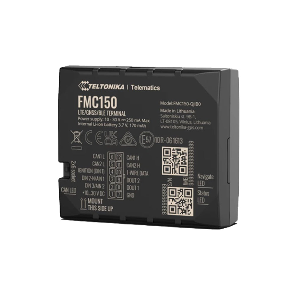 RASTREADOR GPS TELTONIKA FMC150 4G  (CAJA 100 UNIDADES)